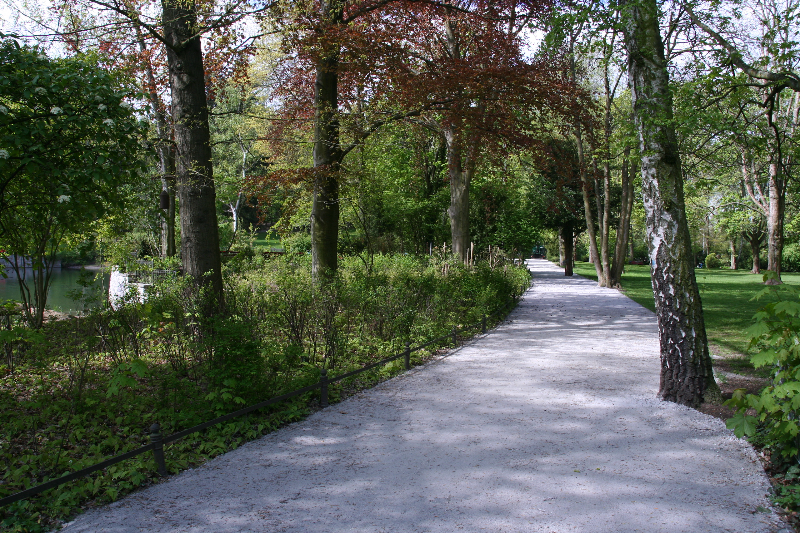 Gemeindepark Lankwitz, Sanierung des Parkteichs und der Gehwege